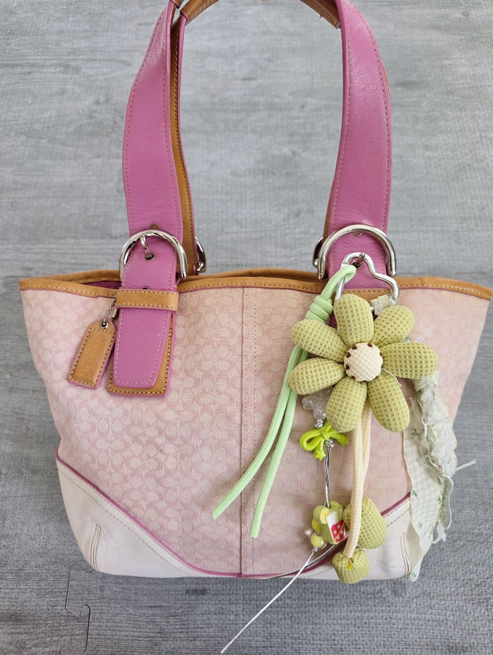 Coach Y2k Pink Soho Tote Bag